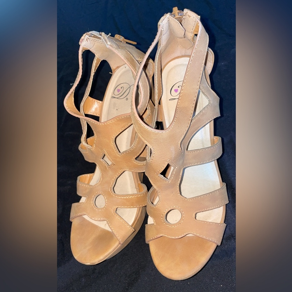 Wedged heels